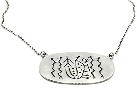 Müge Nisari Göbekli Tepe collectie Grindstone Necklace