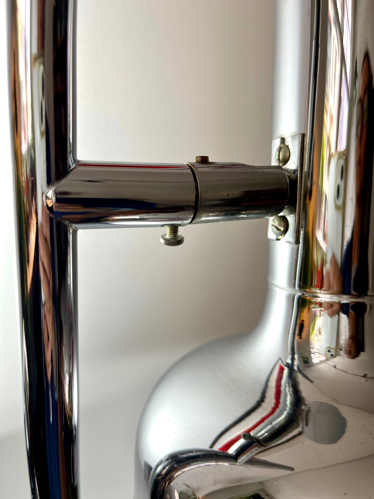 Koch & Lowe vloerlamp chroom