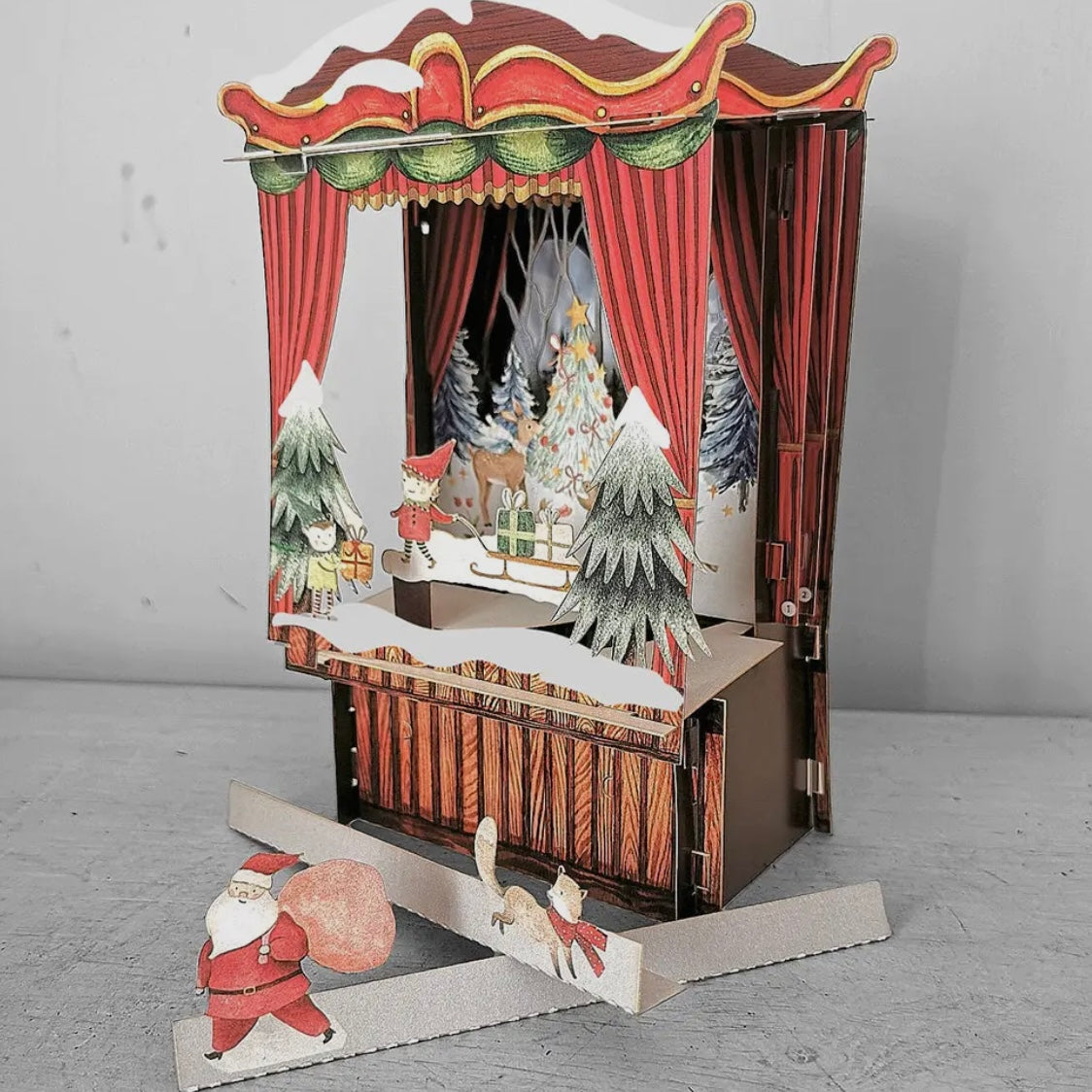 Alljoy Paper Christmas Theater Card