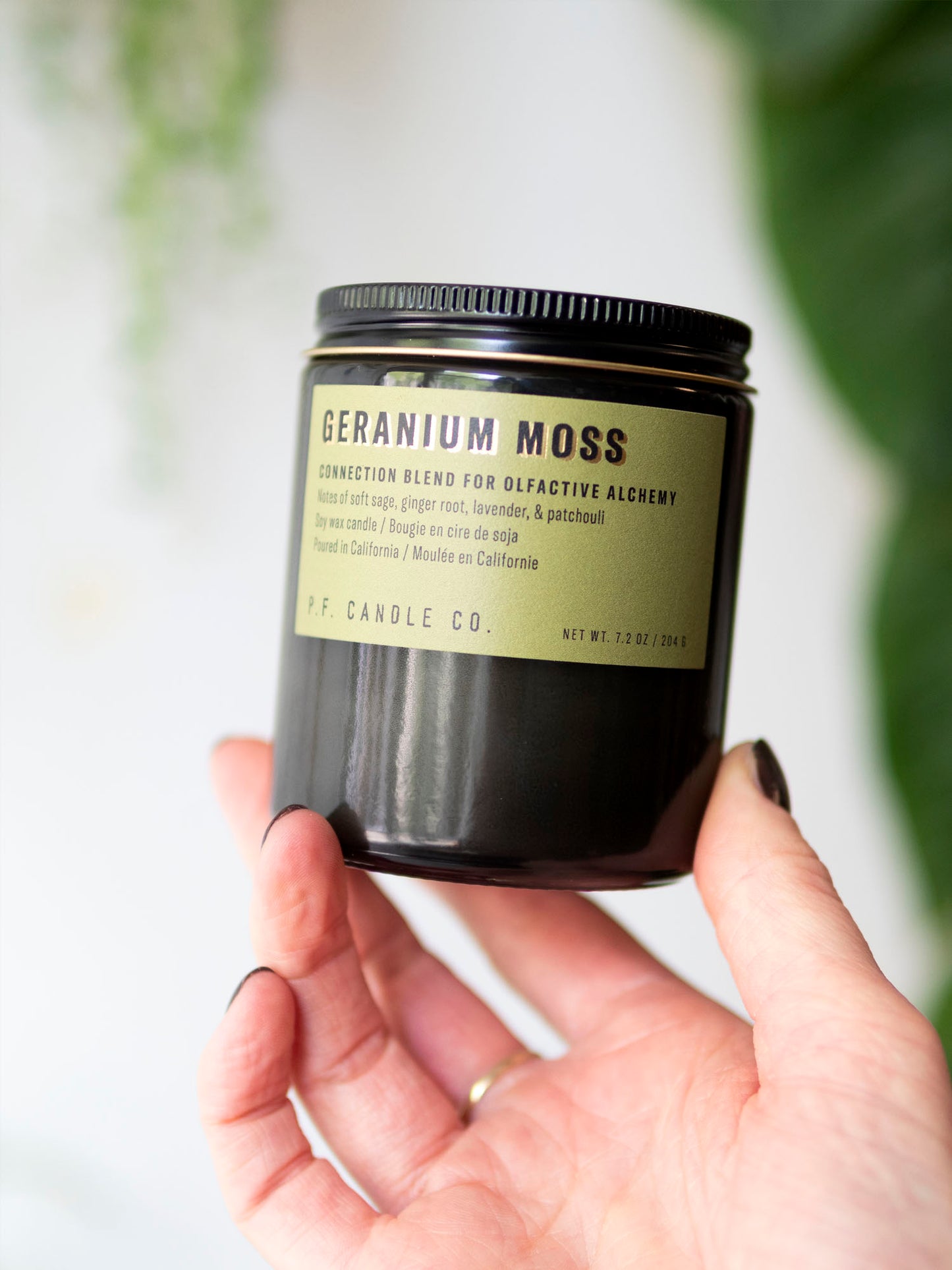 PF Candle Geranium Moss