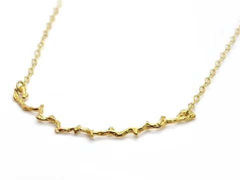 Müge Nisari Necklace Druma in zilver of gold plated zilver