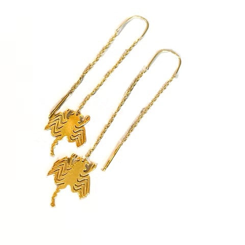Müge Nisari Göbekli Tepe collectie Earring Scorpion of Crane per paar