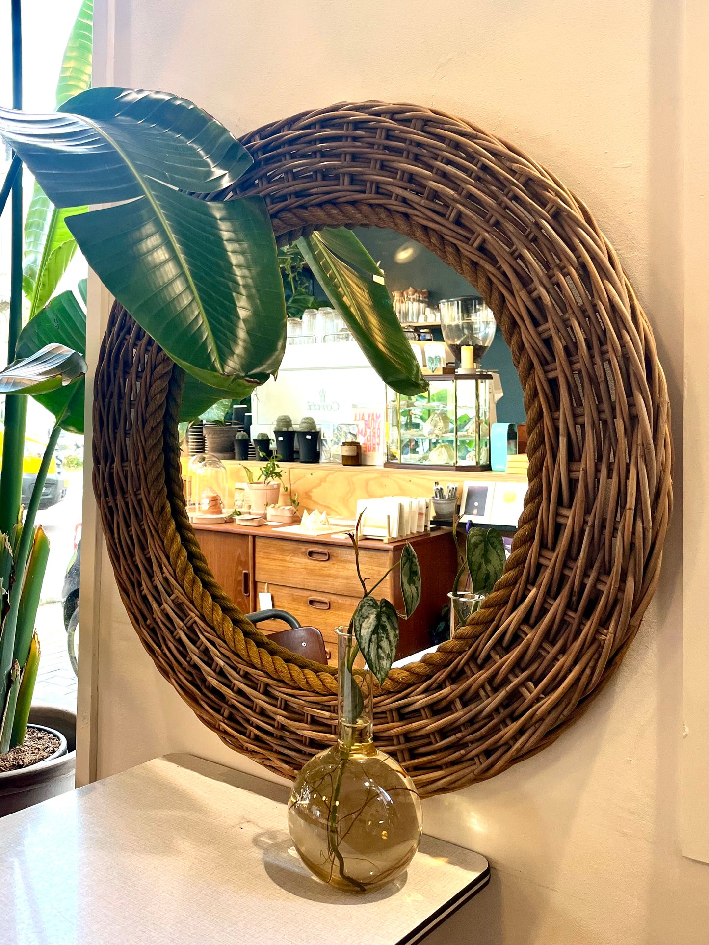 Grote Rotan Spiegel