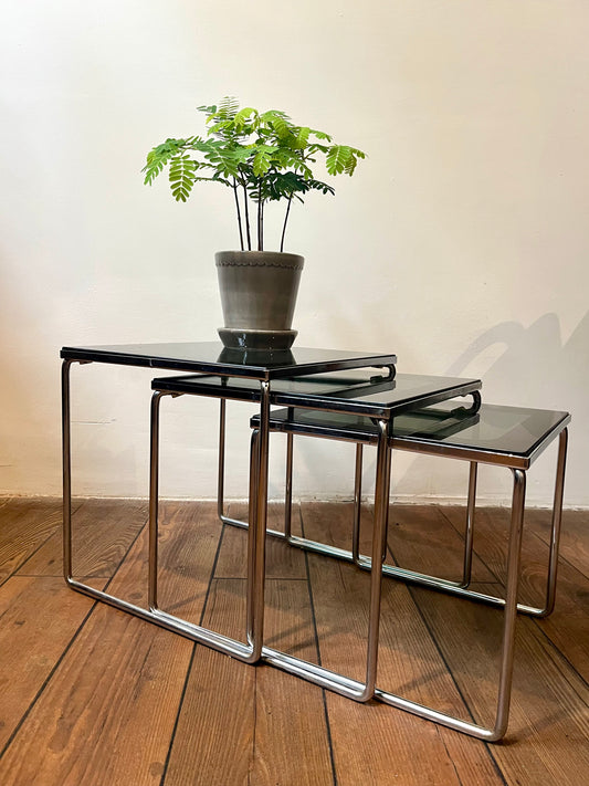 Mimiset chroom met glas