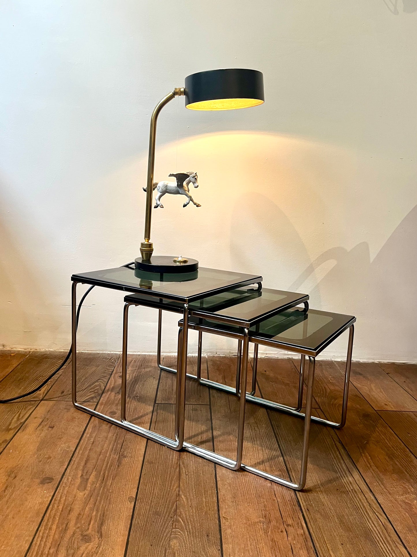 Mimiset chroom met glas