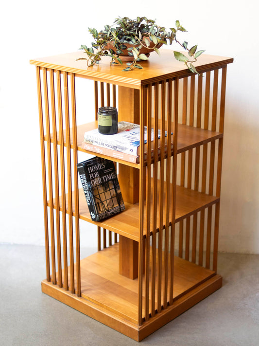 Vintage Revolving Bookcase