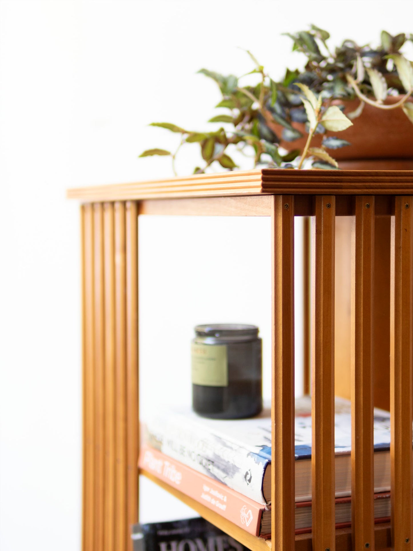 Vintage Revolving Bookcase